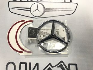 Эмблема на крышку багажника Mercedes W212 хром